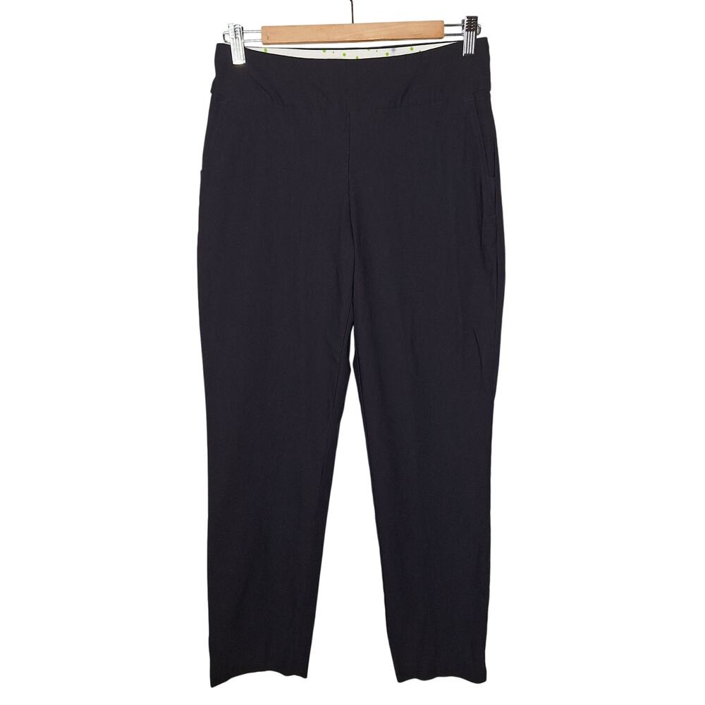 Swing Control Women's Golf Pants 6 Black Pull On Stretch Straight Leg Slim Fit